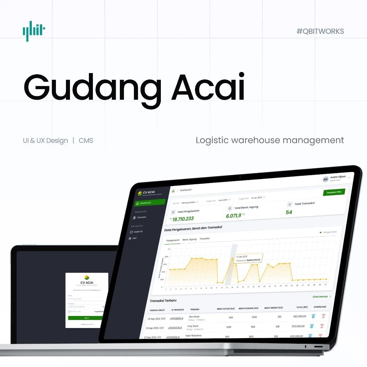 Gudang Acai - Logistics Warehouse Management